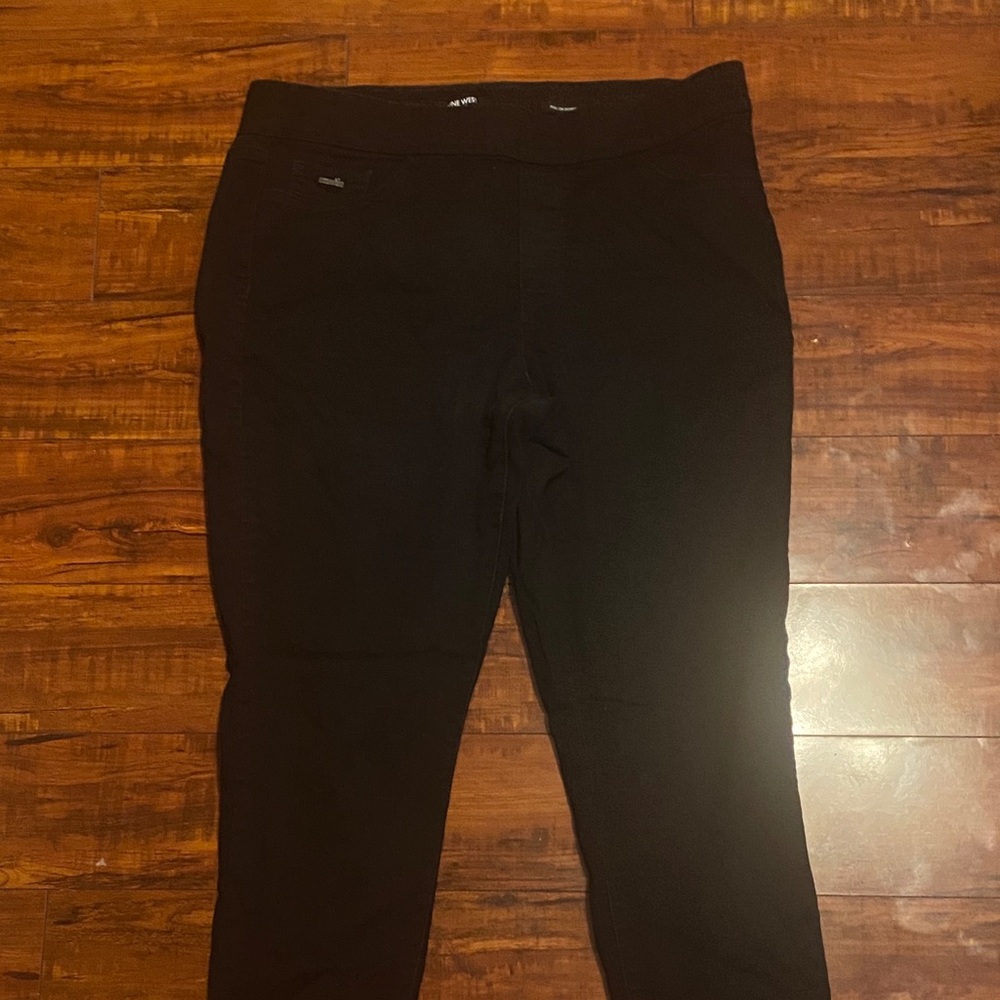 Nine West black jeggings-16